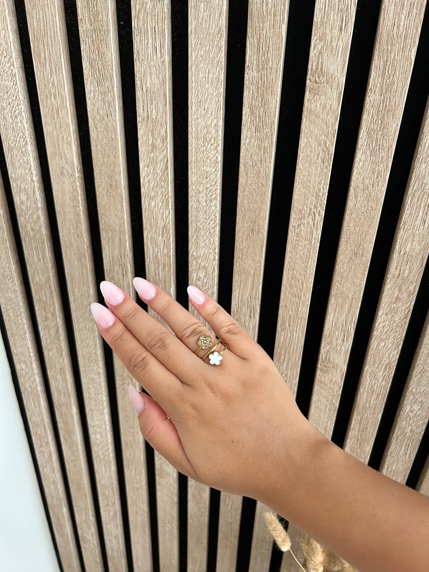Bague trèfle