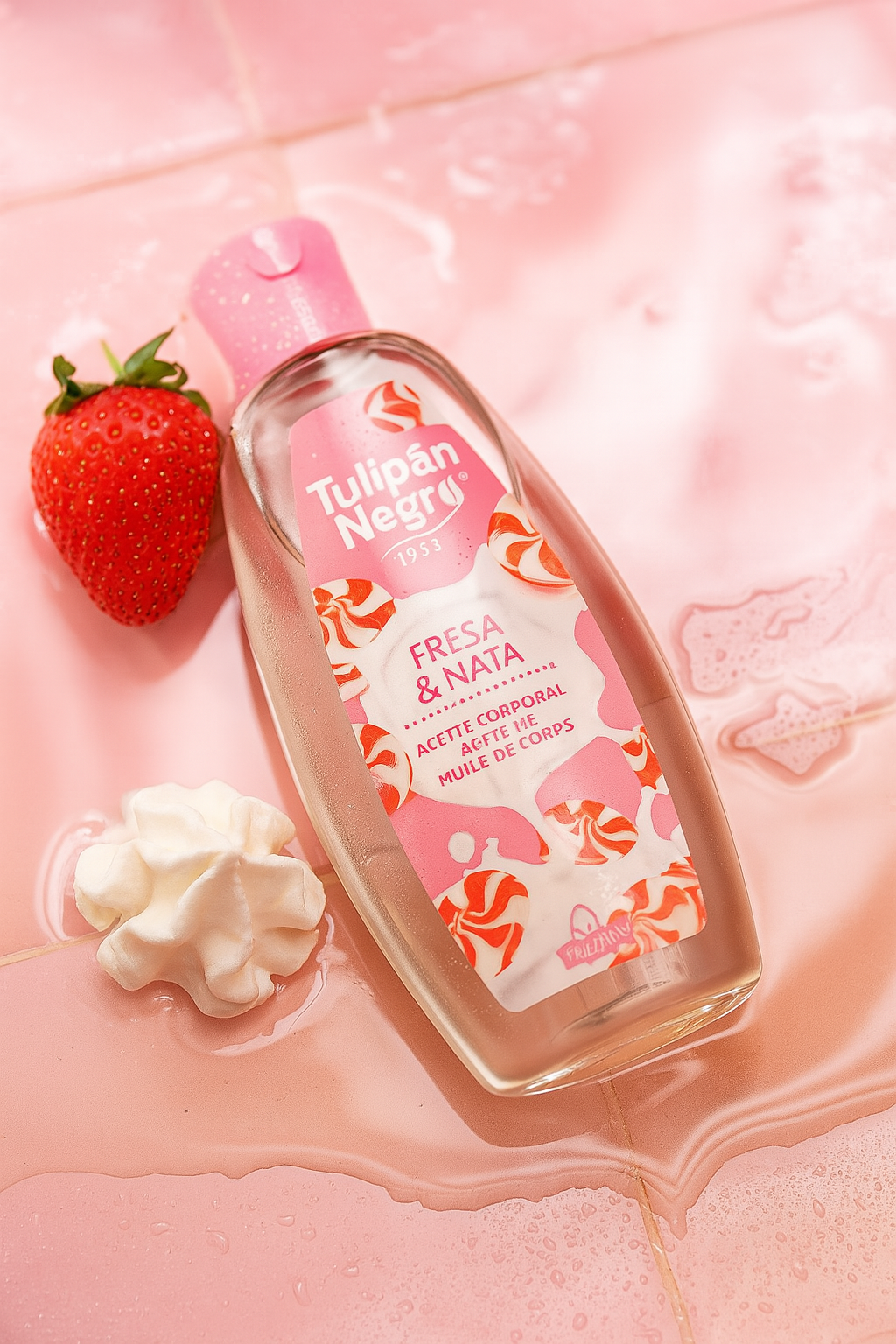 Huile Corporelle - Fraise Chantilly