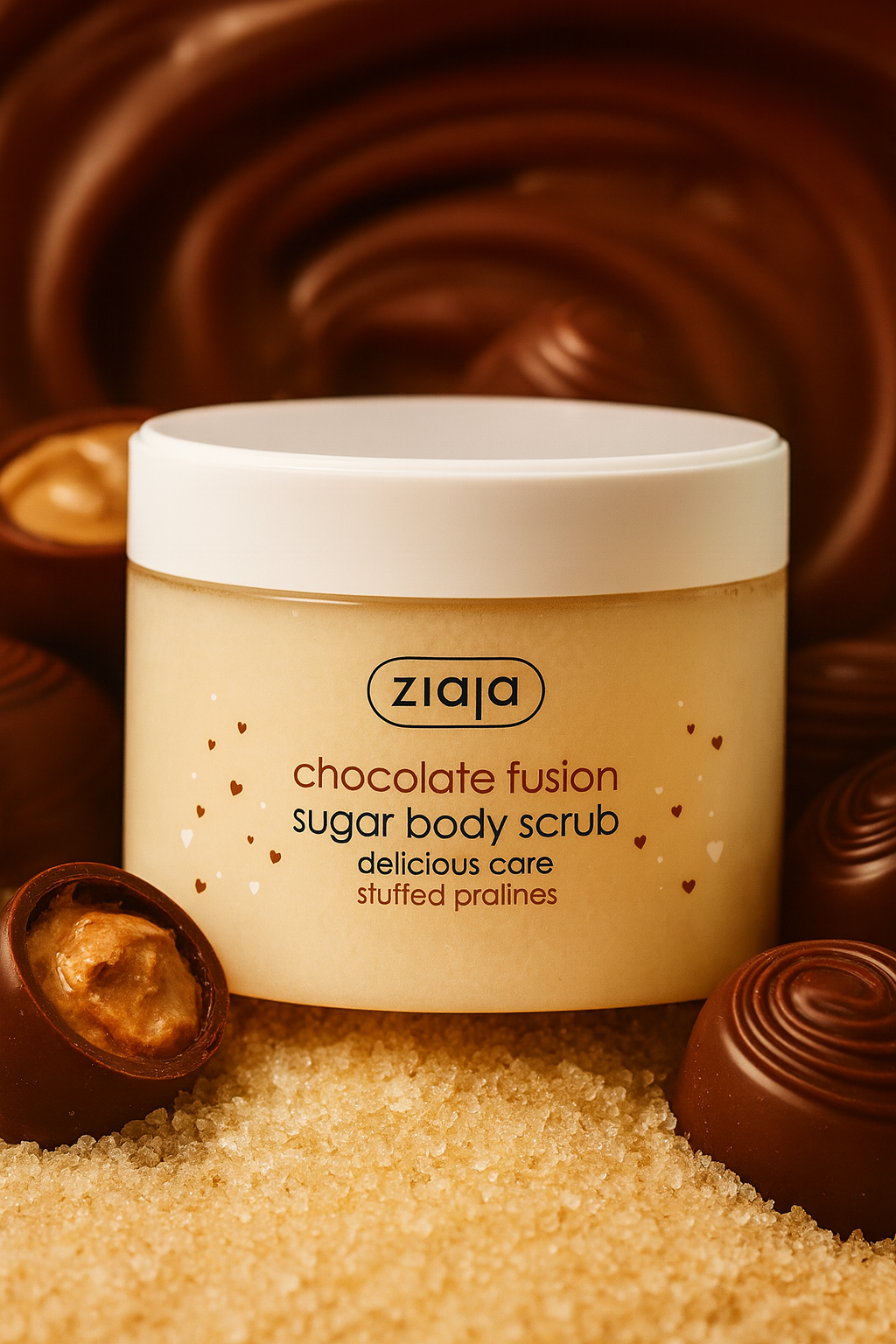 Gommage chocolat praliné