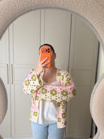 Gilet fleur
