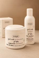 Duo capillaire réparateur au lait de chèvre et kératine