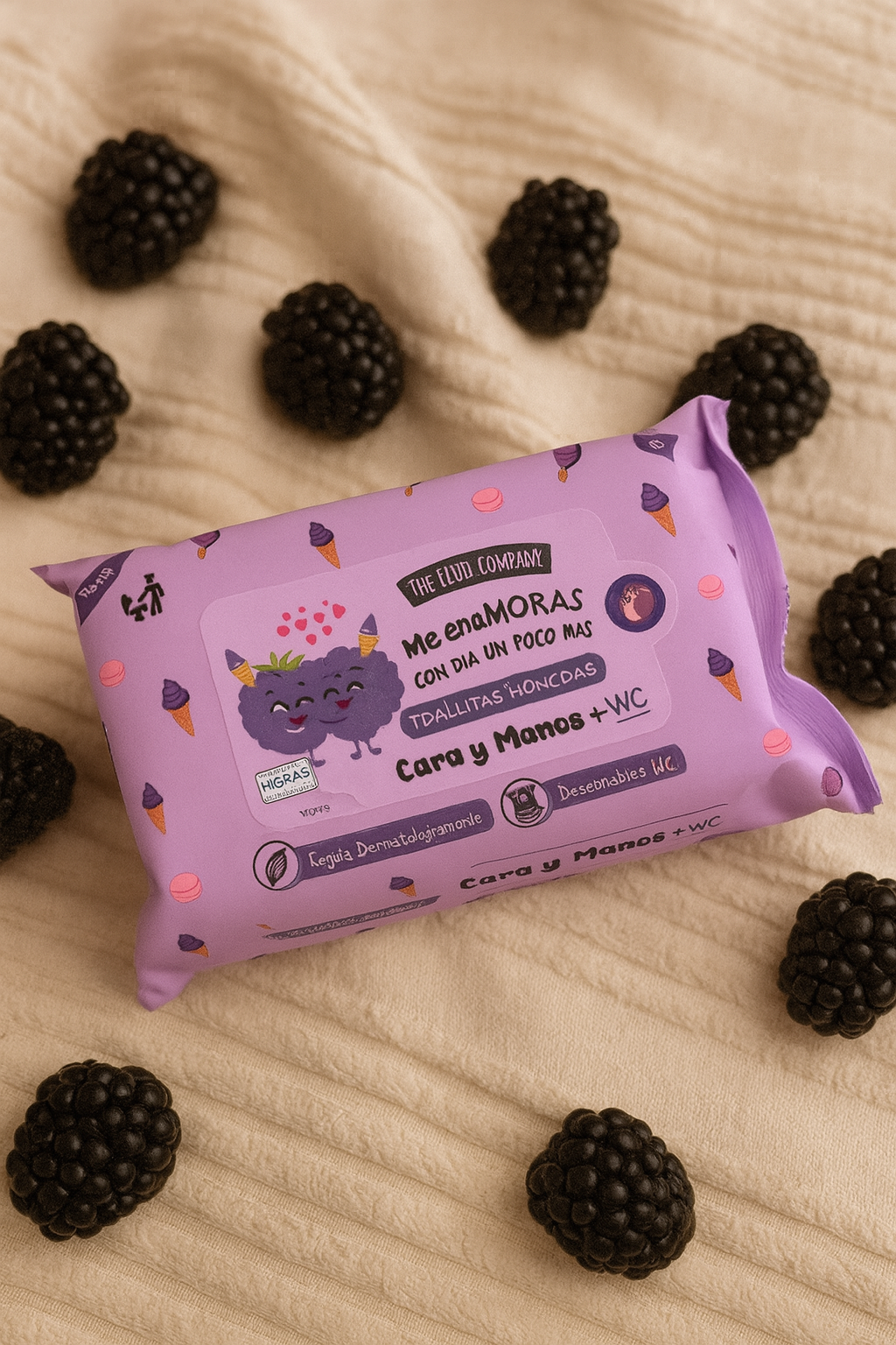 Lingettes Mûre
