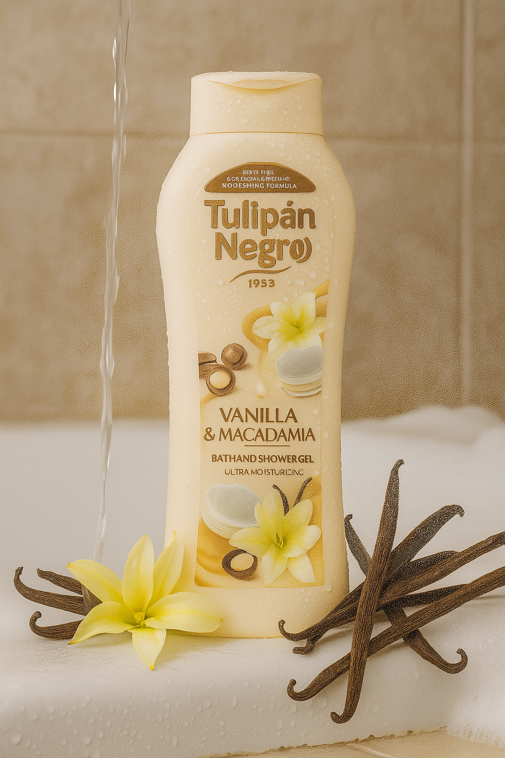 Gel douche 650 ml - Vanille Macadamia