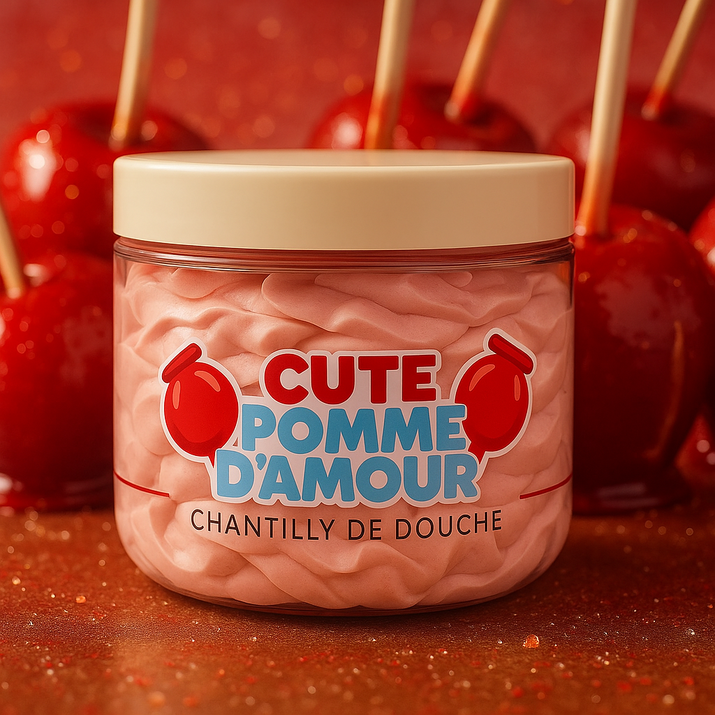 Chantilly de douche - Pomme d’amour
