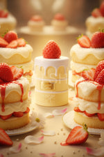 Coconut Chiffon / Strawberry Très Leches