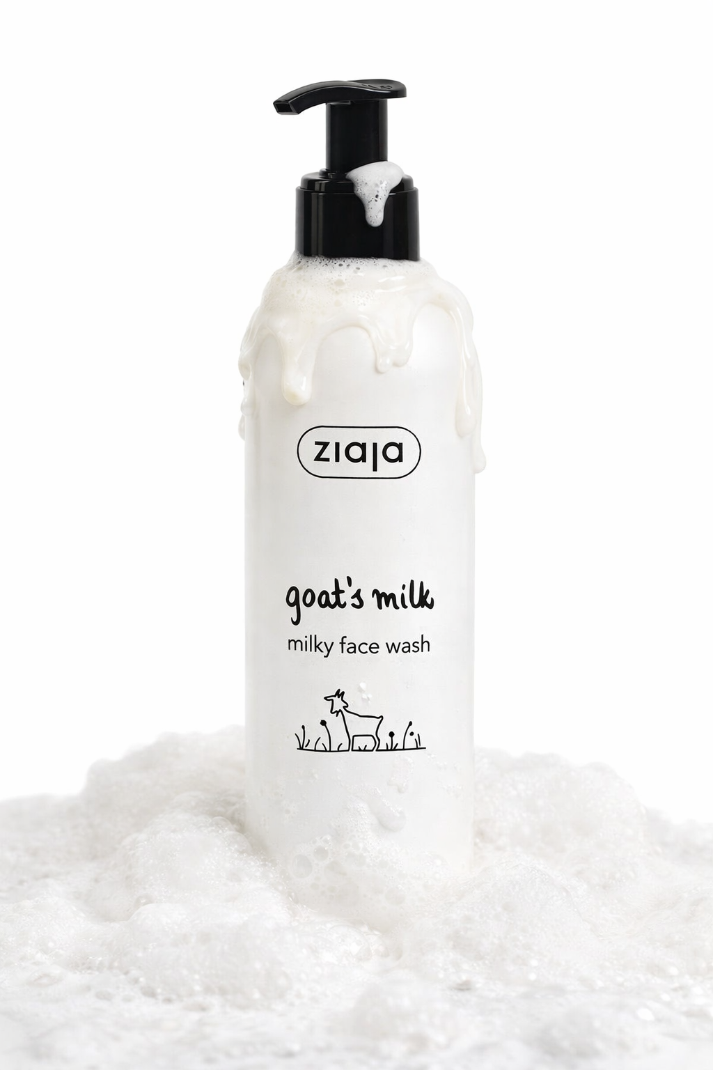 Nettoyant visage ultra doux au lait de chèvre