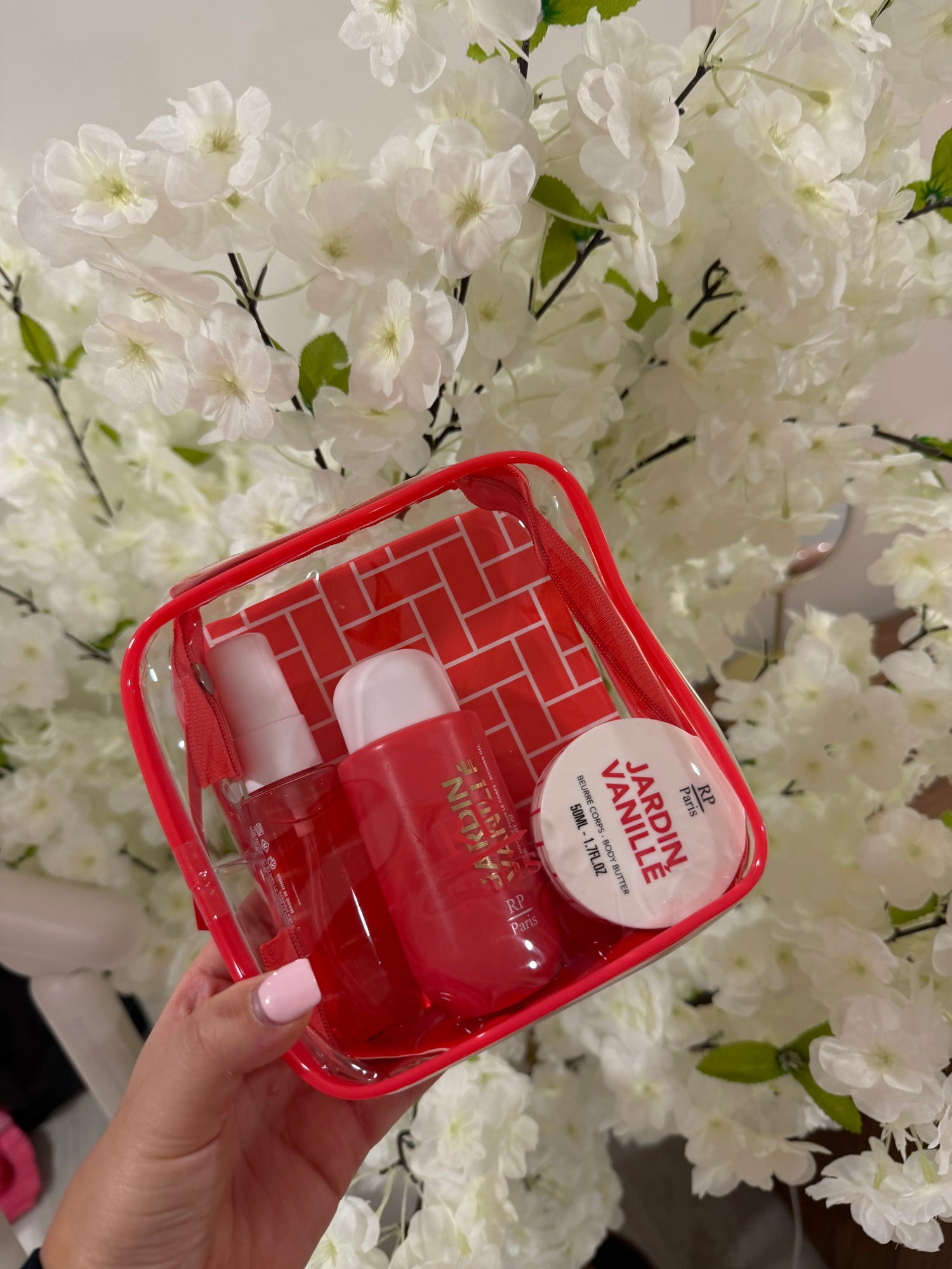 Trousse Jardin vanillé