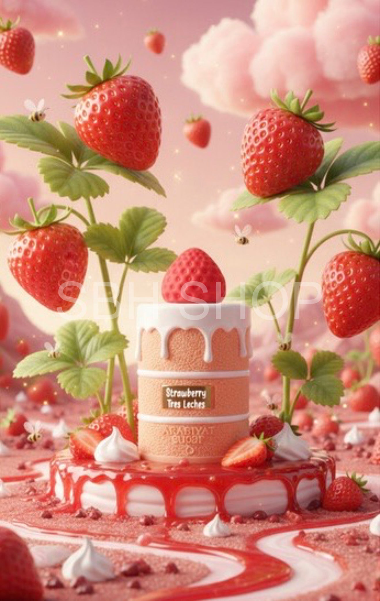 Strawberry Tres Leches