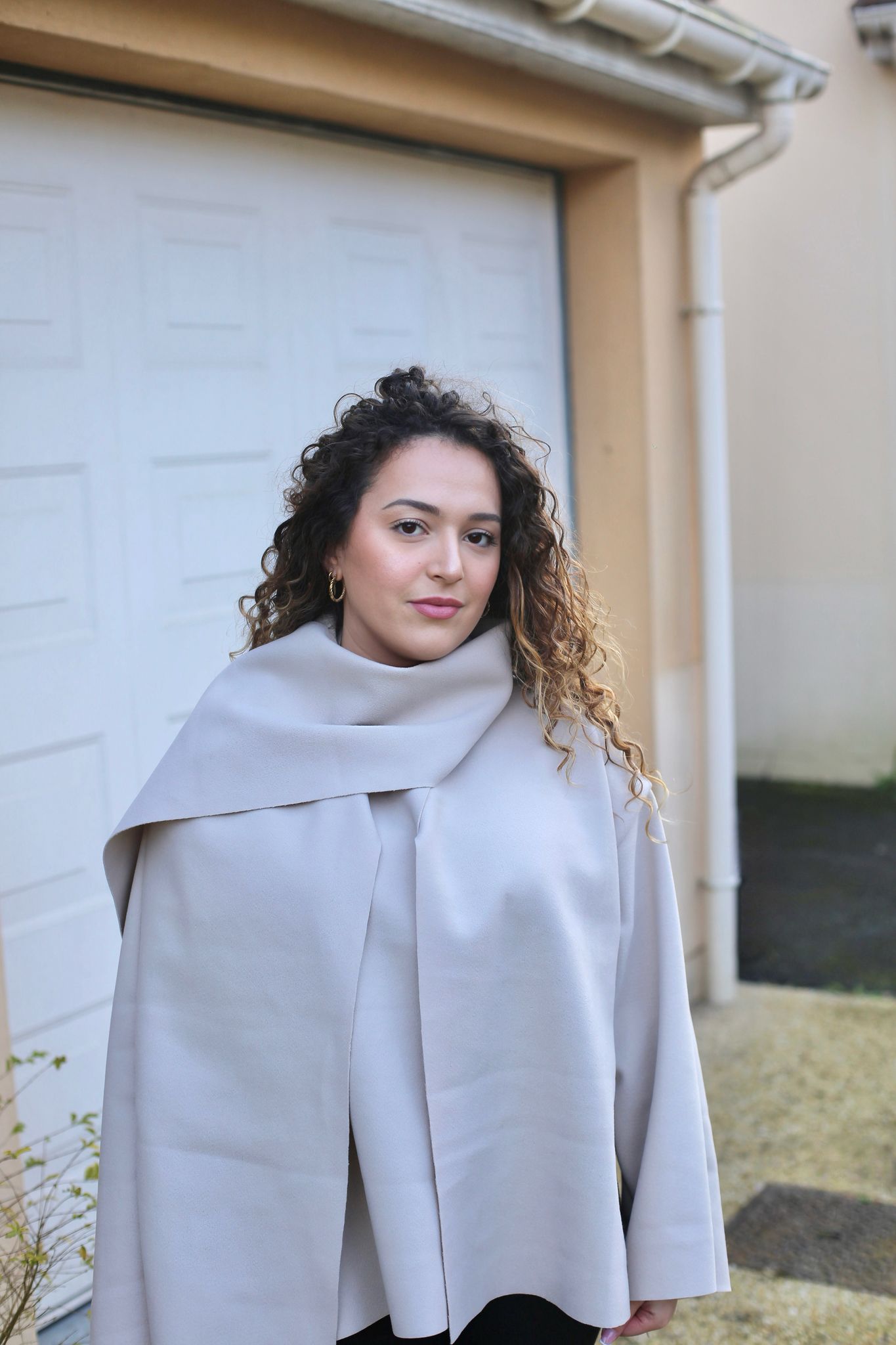 Veste Cape - Cream