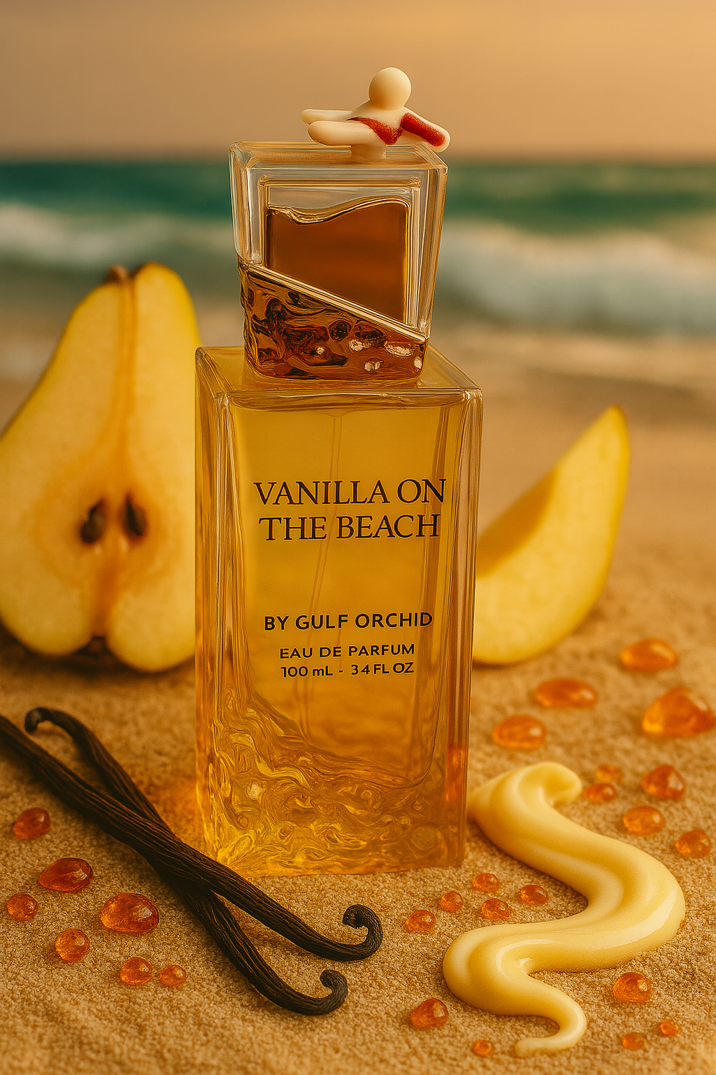 Vanilla on the beach