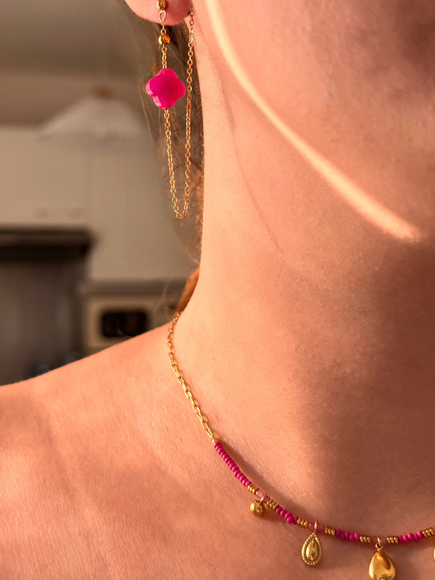 Boucles violettes