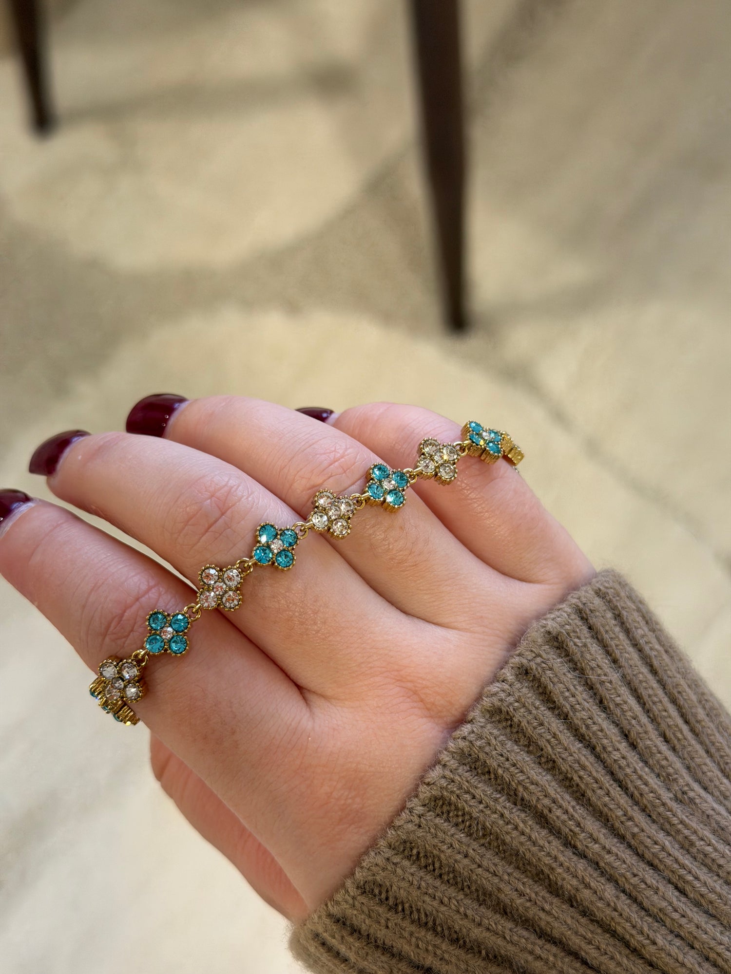 Bracelet Diana ciel