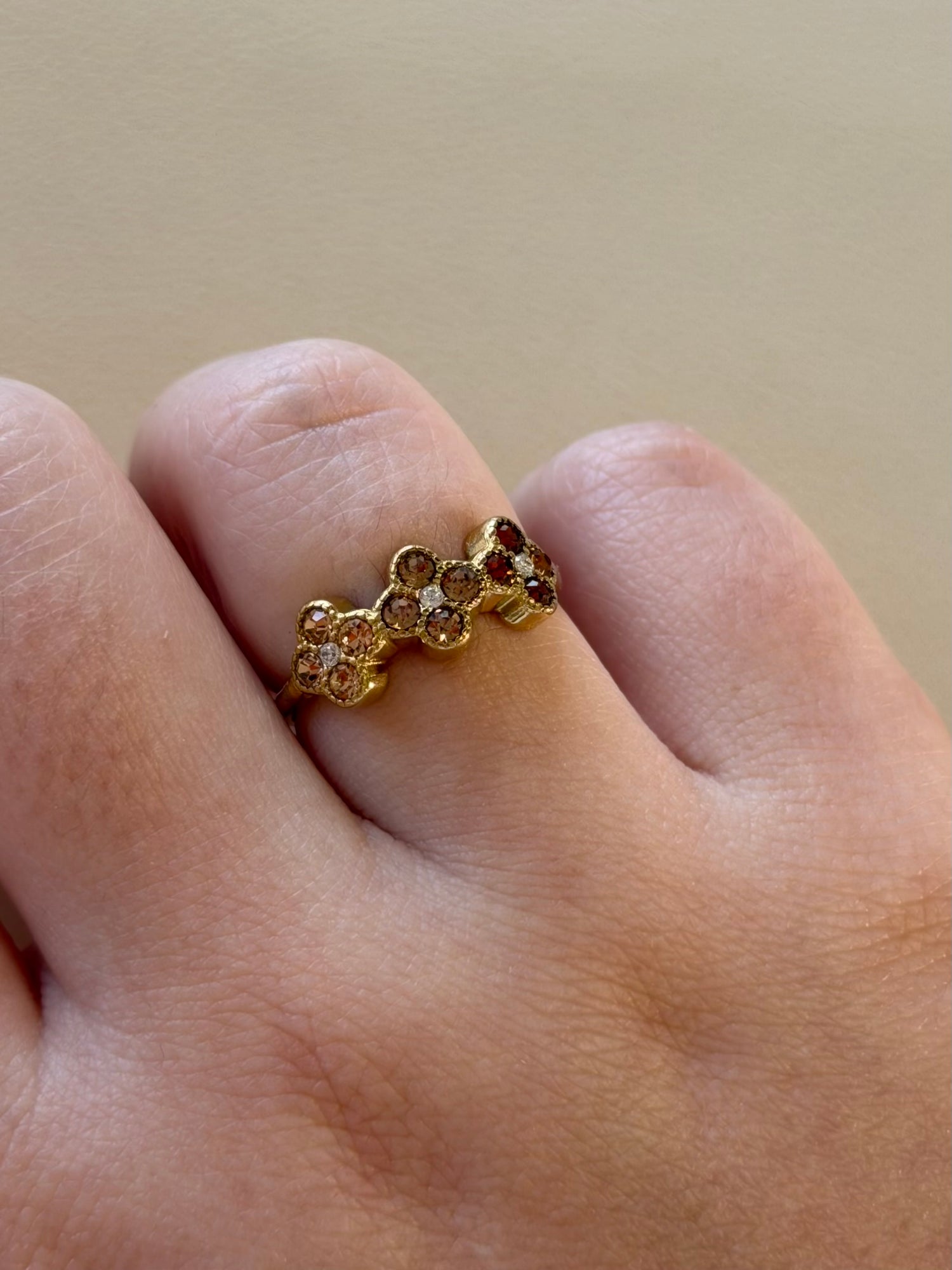 Bague Diana Brown