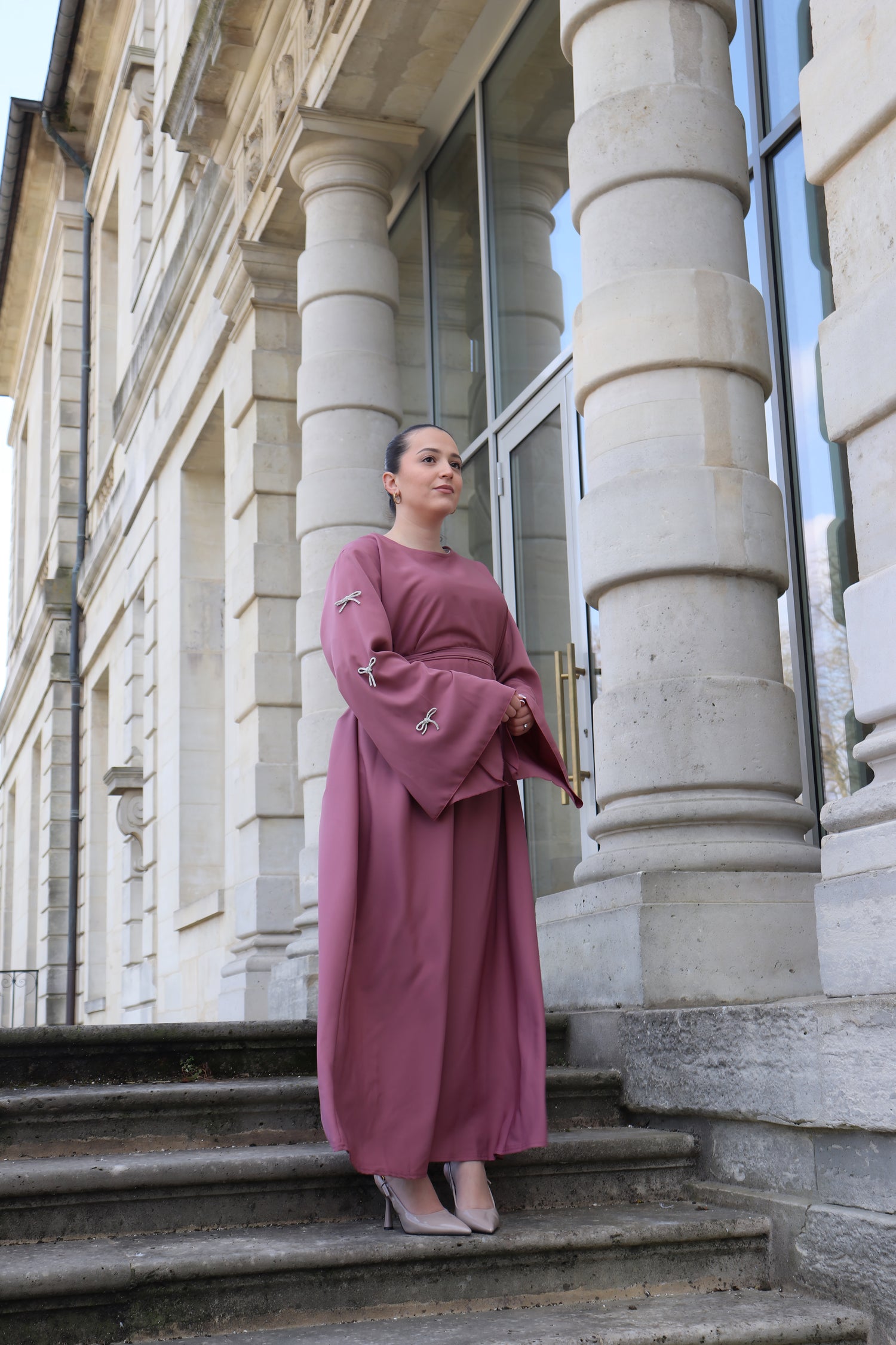 Abaya Girl - Old Rose
